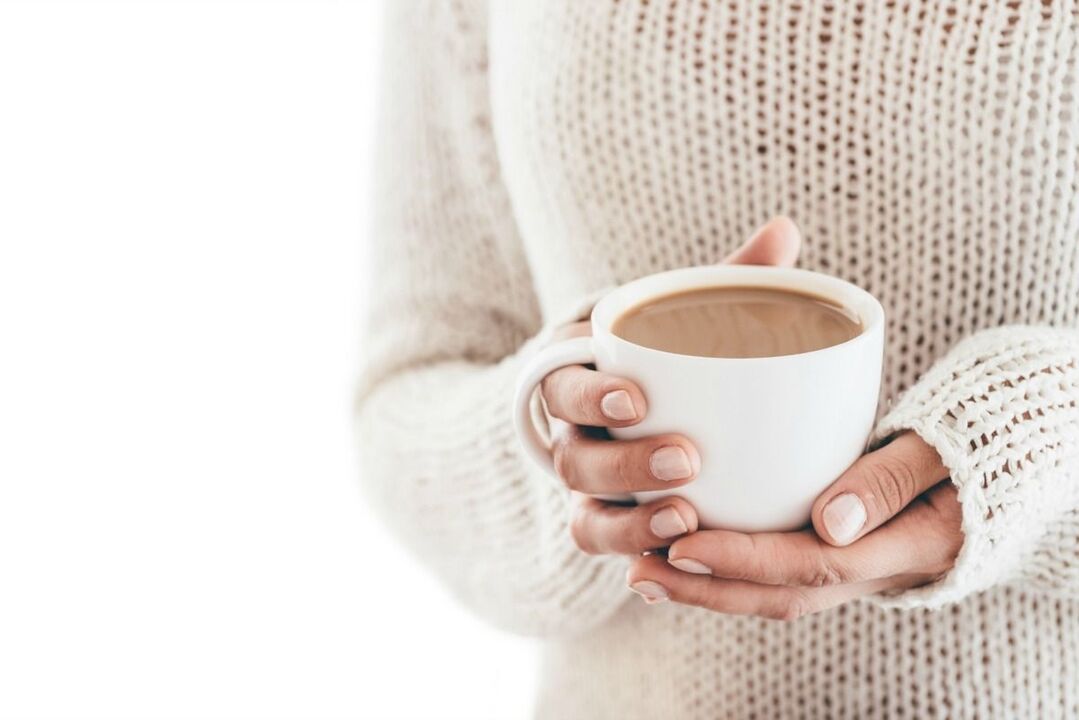 Een glas met keto -koffie voor gewichtsverlies